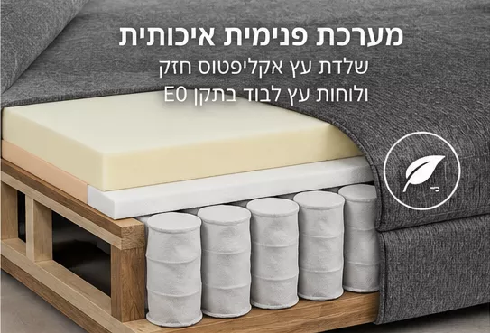 מערכת ישיבה לסלון 3+2 דגם CLASSIC