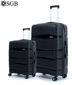 זוג מזוודות קשיחות + 5 תיקי אריזה וארגון במתנה newdeal