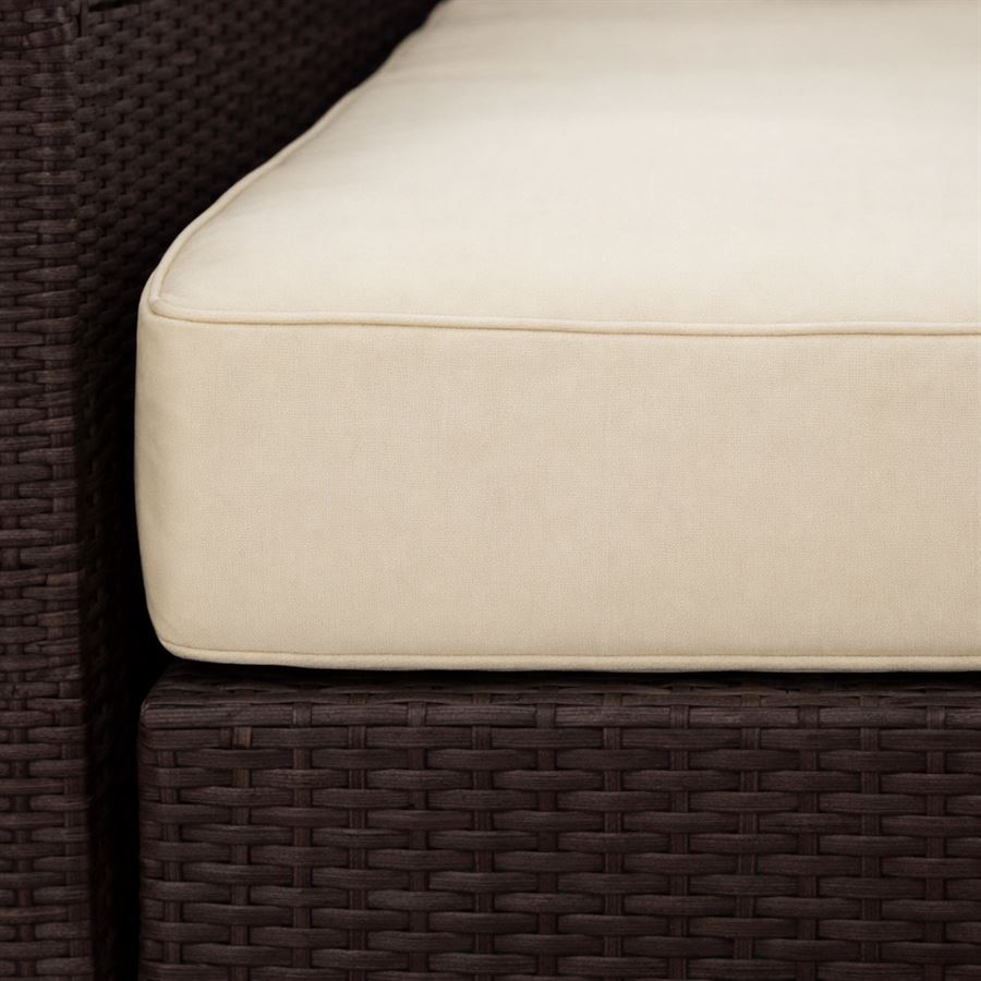 מערכת ישיבה פינתית לחצר דגם SANTA MONICA צבע חום במכירה מוקדמת 21 ימי עסקים