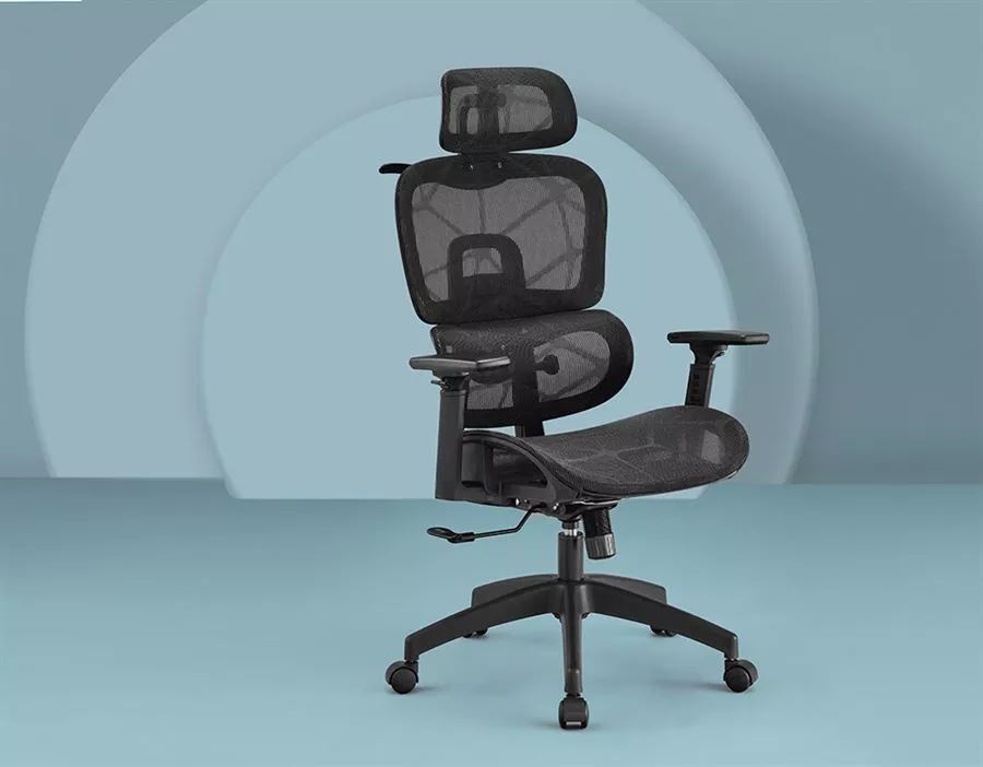 מבצע! כסא מנהלים עם מושב HOLLOW וידיות 3D דגם TPX-18