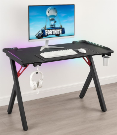 שולחן גיימינג מקצועי עם תאורה ברוחב 120 ס"מ דגם Samurai במכירה מוקדמת 21 ימי עסקים newdeal