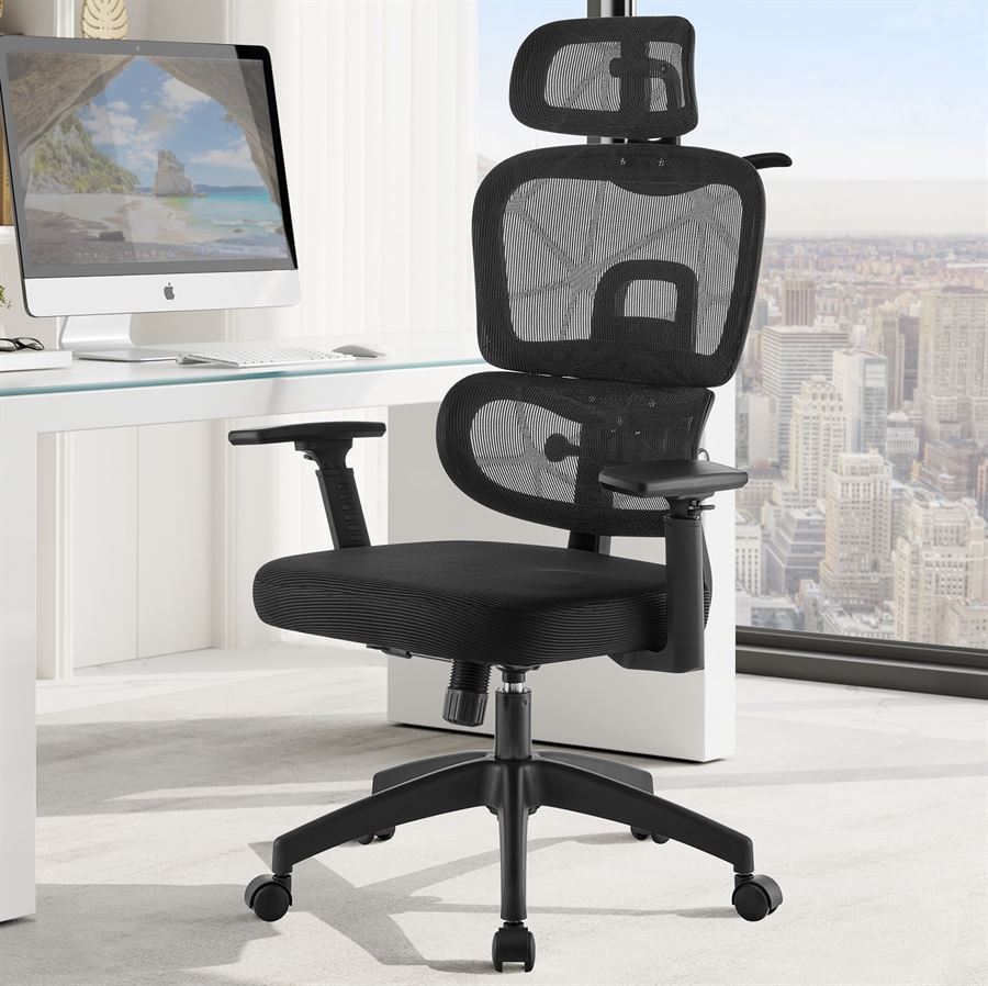 מבצע! כסא מנהלים עם תמיכה מיוחדת לגב ומושב מפנק דגם TPX-19