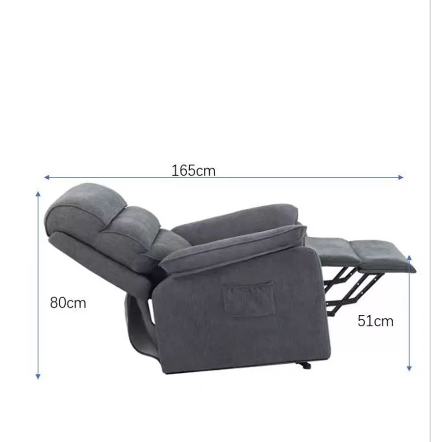 כורסת קימה חשמלית COMFY EASY LIFT צבע אפור כהה ***במכירה מוקדמת 30 ימי עסקים
