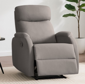 כורסת טלוויזיה דגם DENVER צבע חום בהיר מתצוגה ועודפים newdeal