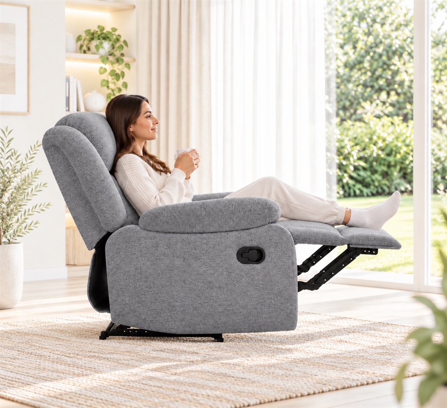 כורסת טלוויזיה ריקליינר דגם COMFORT בצבע לבחירה ***במכירה מוקדמת 30 ימי עסקים