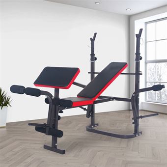 תחנת אימון למשקולות, עם תרגילים לכל הגוף HOME SPORT
