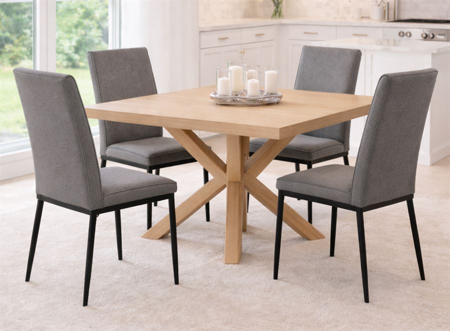 רביעיית כסאות לפינת אוכל דגם Henry