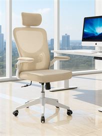 כסא מנהלים עם ידיות מתכווננות ומשענת ראש דגם XP-32 בצבע לבחירה newdeal