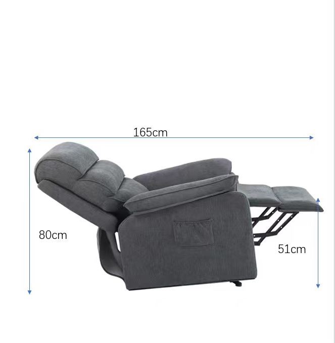 כורסת קימה חשמלית COMFY EASY LIFT צבע אפור כהה במכירה מוקדמת 14 ימי עסקים