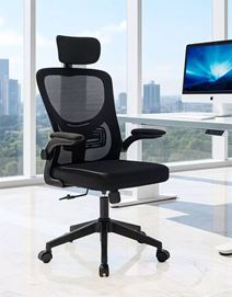 כסא מנהלים עם ידיות מתכווננות ומשענת ראש דגם XP-32 צבע שחור במכירה מוקדמת 21 ימי עסקים newdeal