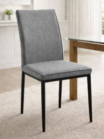 רביעיית כסאות לפינת אוכל דגם Henry צבע אפור במכירה מוקדמת 30 ימי עסקים newdeal