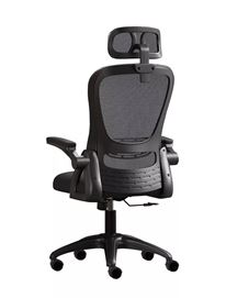 כסא מנהלים ארגונומי דגם XP-1 עם גב גבוה ומשענת ראש צבע שחור ****מורכב לאיסוף עצמי בלבד newdeal