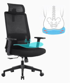 כסא מנהלים גבוה עם ידיות מתכווננות במכירה מוקדמת 21 ימי עסקים דגם XP-5 newdeal