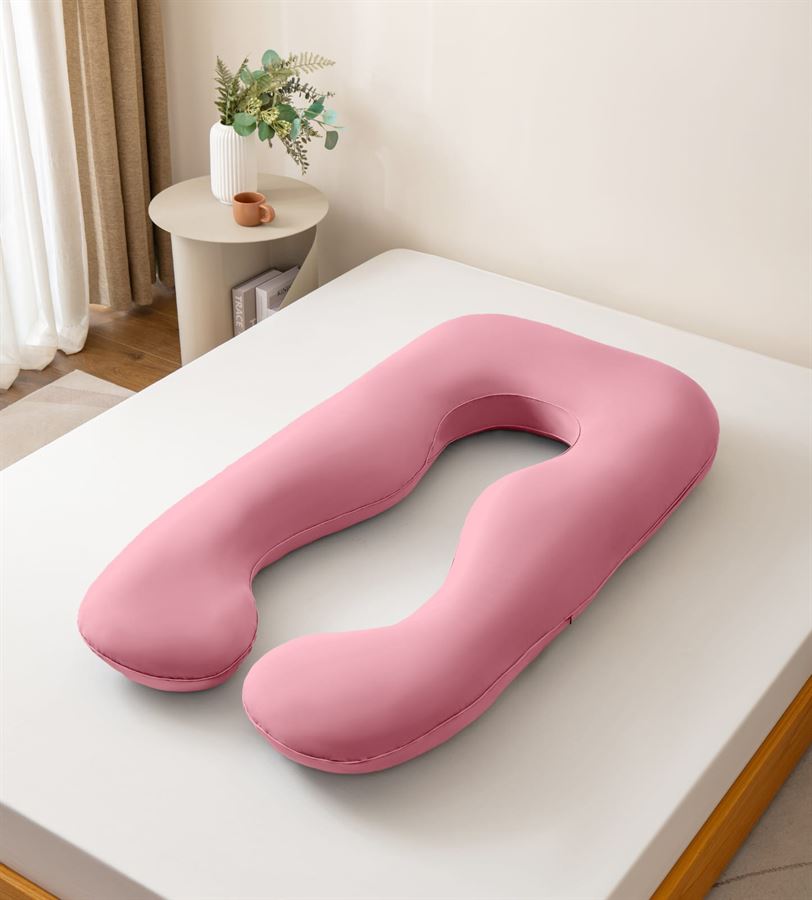 כרית הריון ויסקו מפנקת מבית B.k.import צבע ורוד