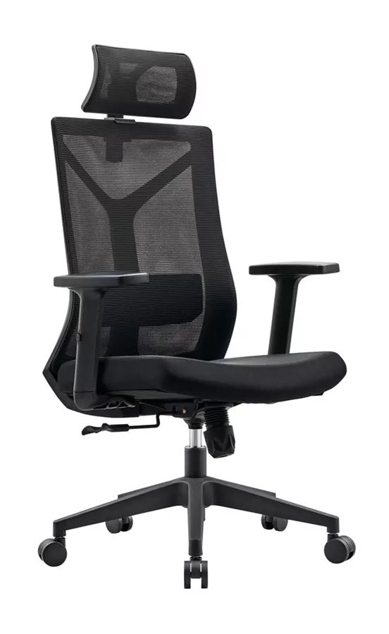 כסא מנהלים עם ידיות מתכווננות ומשענת ראש דגם XP-7 מתצוגה ועודפים