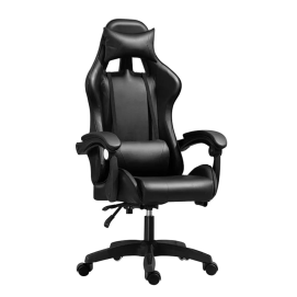 כסא גיימינג איכותי דגם PRO4 עם גב גבוה בצבע שחור ***ללא אריזה מקורית newdeal