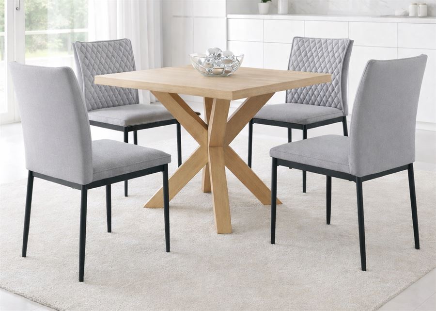 רביעיית כסאות לפינת אוכל דגם BARCELONA לחברי BoomBuy