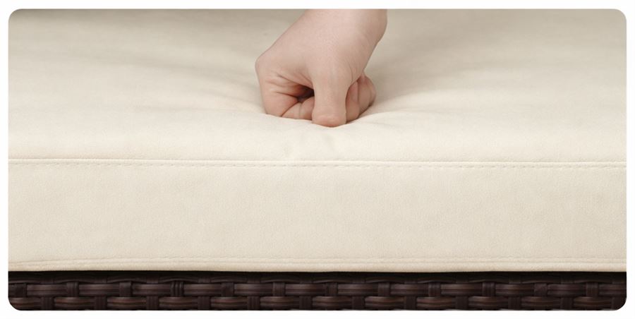 מערכת ישיבה פינתית לחצר דגם SANTA MONICA צבע שחור במכירה מוקדמת 21 ימי עסקים