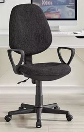 כסא מזכירה וסטודנט Promax20 צבע שחור מתצוגה ועודפים newdeal