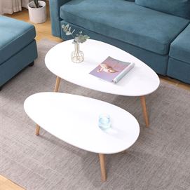 זוג שולחנות סלון