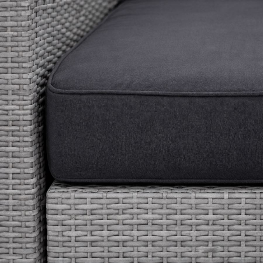 מערכת ישיבה פינתית לחצר דגם PHLIADELPHIA צבע אפור במכירה מוקדמת 21 ימי עסקים