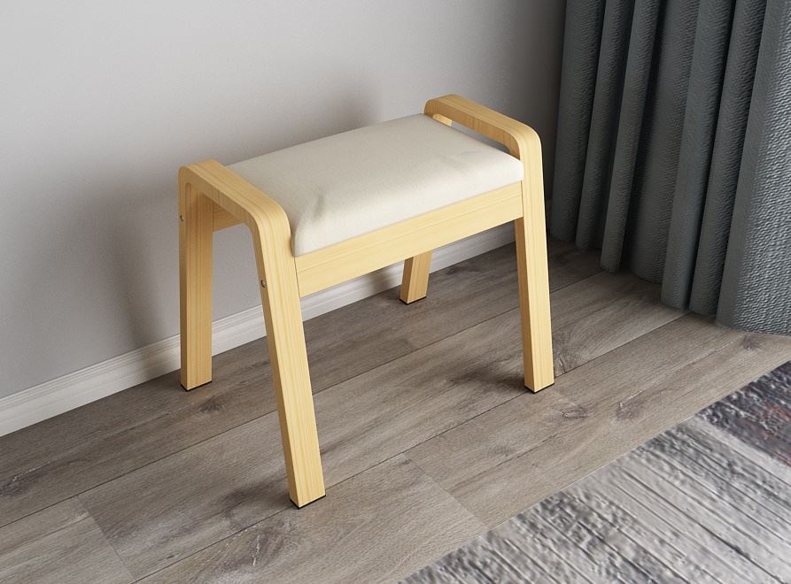 שרפרף לשידת איפור דגם MARK מתצוגה ועודפים