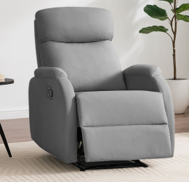 כורסת טלוויזיה דגם DENVER צבע אפור בהיר מתצוגה ועודפים newdeal