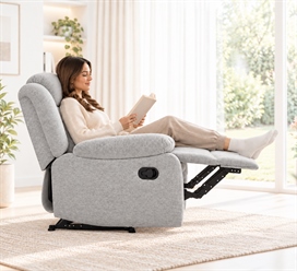 כורסת טלוויזיה ריקליינר דגם COMFORT צבע בז' ***במכירה מוקדמת 30 ימי עסקים newdeal