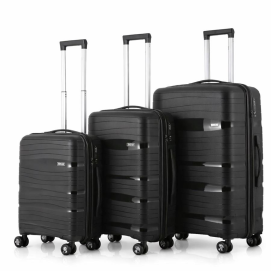 סט 3 מזוודות קשיחות + 5 תיקי אריזה וארגון במתנה newdeal