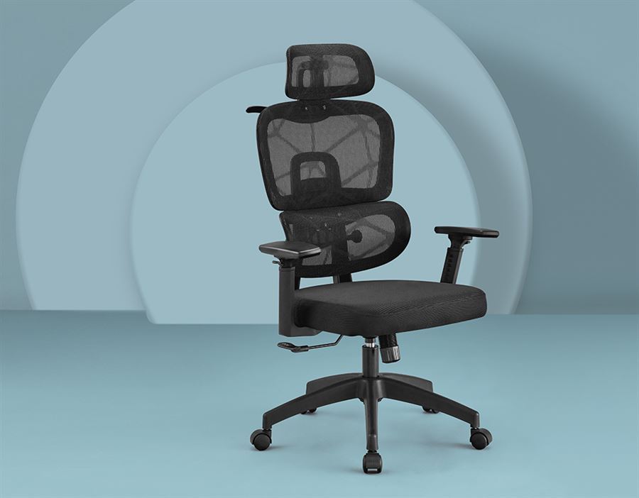 מבצע! כסא מנהלים עם תמיכה מיוחדת לגב ומושב מפנק דגם TPX-19