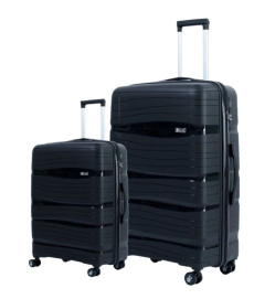 זוג מזוודות קשיחות + 5 תיקי אריזה וארגון במתנה newdeal