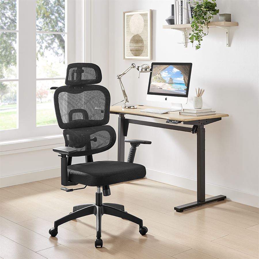 מבצע! כסא מנהלים עם תמיכה מיוחדת לגב ומושב מפנק דגם TPX-19